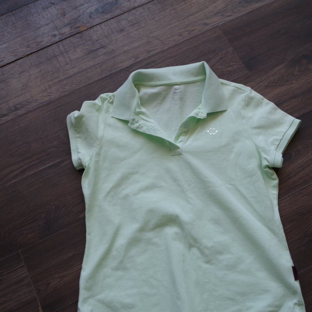 Mint Green Polo Ladies Shirt By Mofiz